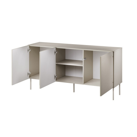 Cama SIENA komoda 150,5x40x75 kašmyro matinis