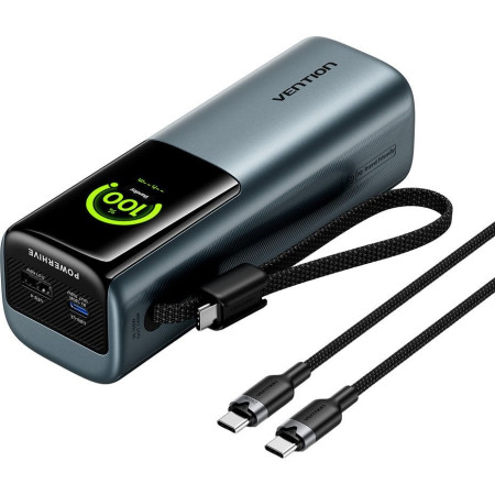 Vention Powerhive 27000 mAh 200 W išorinis akumuliatorius su kabeliu