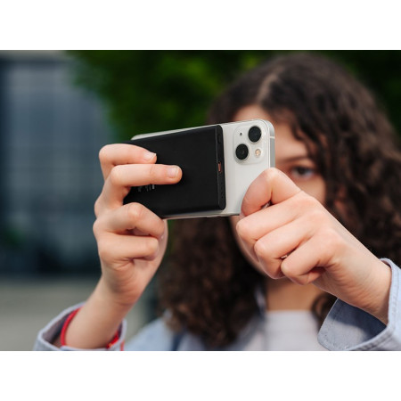 Tracer AirMag2 5000 mAh PD20W+15W Mag, juodas