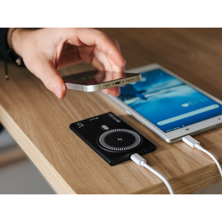 Tracer AirMag2 5000 mAh PD20W+15W Mag, juodas