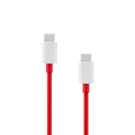 OnePlus SUPERVOOC Įkroviklio prievadai USB-A ir USB-C + USB-C kabelis 120 W Baltas