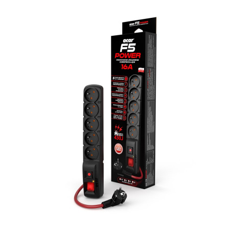 Acar F5 maitinimo juosta 1,5 m