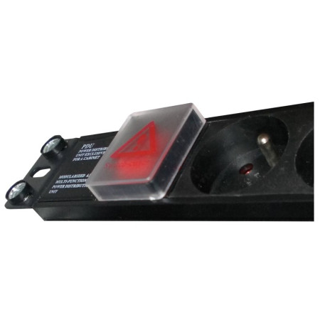 Alantec PZ071U elektros tinklo ilgintuvas 1,8 m su 7 AC išvestimis juodas