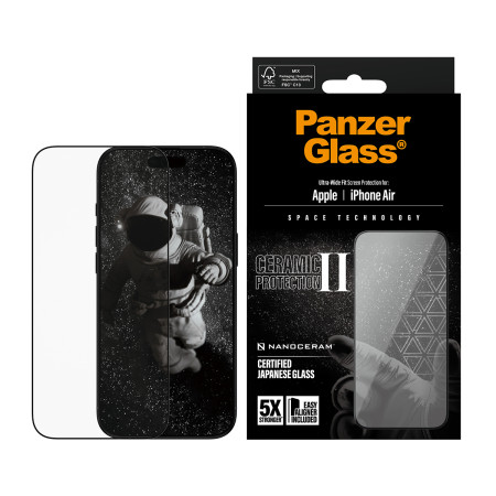PanzerGlass ® Ceramic II ekrano apsauga iPhone Air