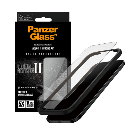PanzerGlass ® Ceramic II ekrano apsauga iPhone Air