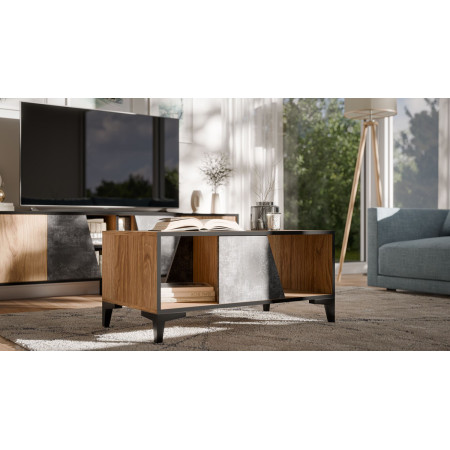 Cama OVO 90x50xH39 kavos staliukas/latrina