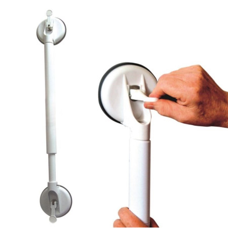 Teleskopinė rankena su vakuuminiais siurbtukais SUNDO