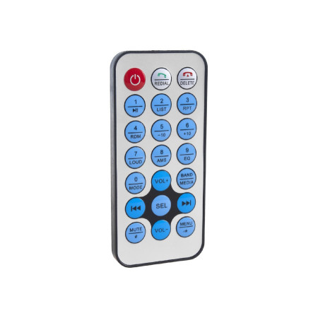 Audiocore AC9100 radijo imtuvas automobilis skaitmeninis juodas, raudonas