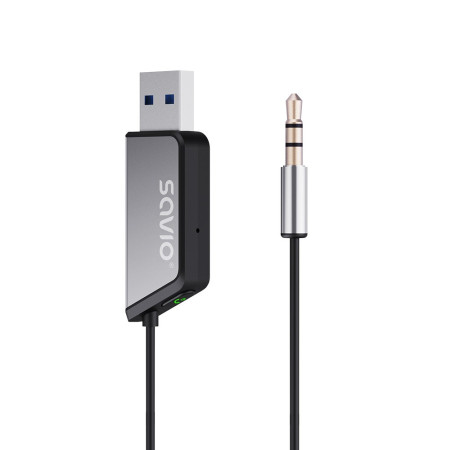 Savio TR-16 Bluetooth AUX adapteris su laisvų rankų funkcija