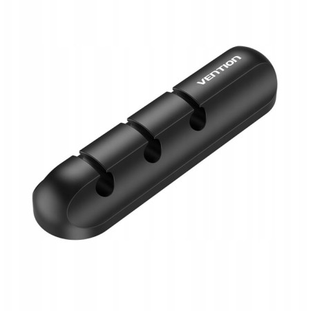 Vention 5 prievadų kabelių tvarkyklė - Juoda, 2 vnt.