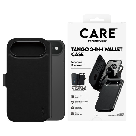 PanzerGlass CARE by® Feature Case Tango dviem funkcijomis su MagSafe iPhone Air