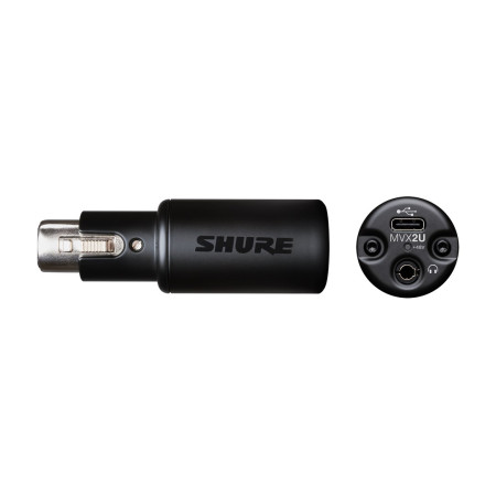 Shure MVX2U - Skaitmeninė garso sąsaja