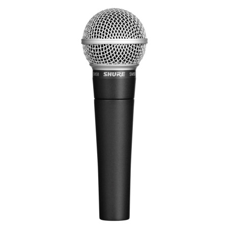 Shure SM58 - juodas scenos/pasirodymų mikrofonas