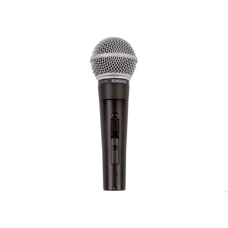 Shure SM58SE - dinaminis, kardioidinis vokalinis mikrofonas su jungikliu