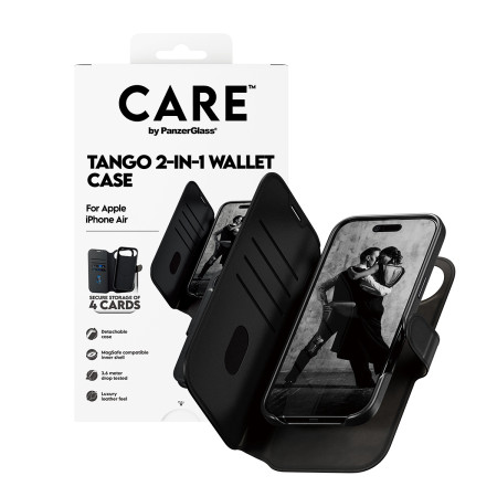 PanzerGlass CARE by® Feature Case Tango dviem funkcijomis su MagSafe iPhone Air