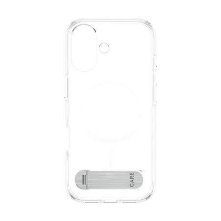 PanzerGlass CARE by Feature Case Permatomas su Stoveliu ir MagSafe iPhone 17 mobiliojo telefono dėklas