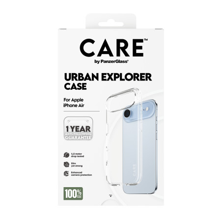 PanzerGlass CARE by ® Flagship Case Permatomas Urban Explorer iPhone Air