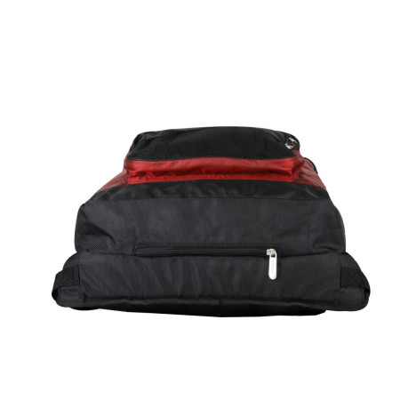 Addison 311015 kuprinė 15,6" juoda, burgundija