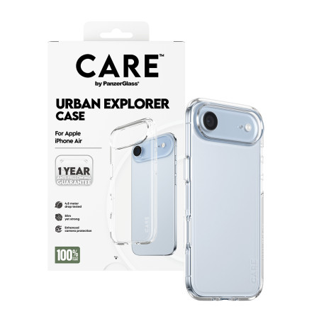 PanzerGlass CARE by ® Flagship Case Permatomas Urban Explorer iPhone Air
