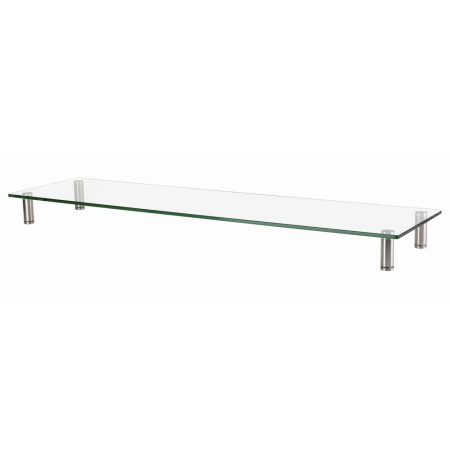 Gembird MS-TABLE-GL-01 Didelis stiklinis monitoriaus stovas