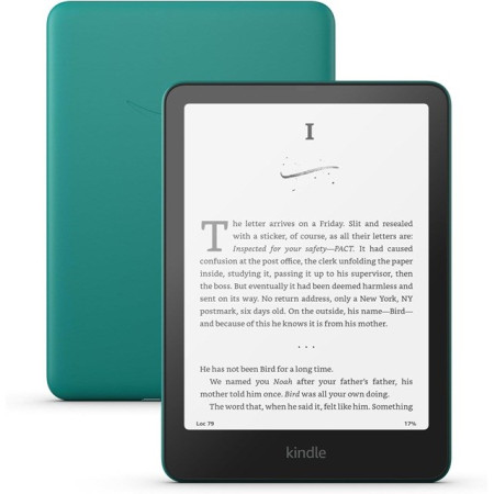 KINDLE Amazon Kindle 7“ 12-osios kartos elektroninių knygų skaitytuvas, 16 GB Wi-Fi, Jade