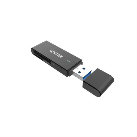 UNITEK Y-9327A kortelių skaitytuvas USB 3.2 Gen 1 Type-A Juoda