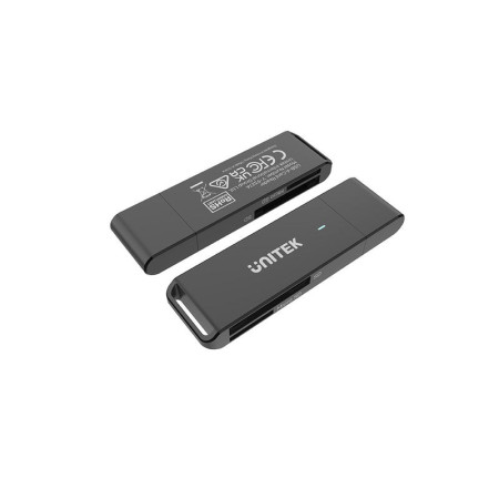UNITEK Y-9327A kortelių skaitytuvas USB 3.2 Gen 1 Type-A Juoda