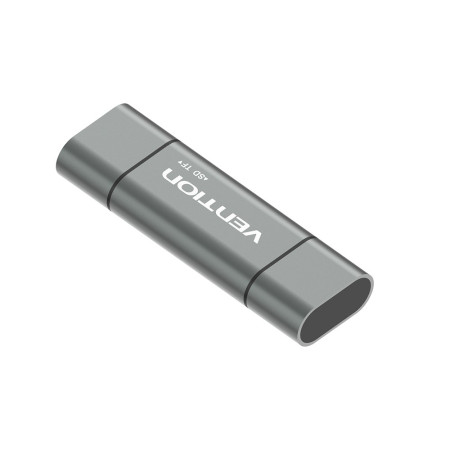 Vention CCHH0 kortelių skaitytuvas USB Type-A/USB Type-C/Micro-USB Pilka