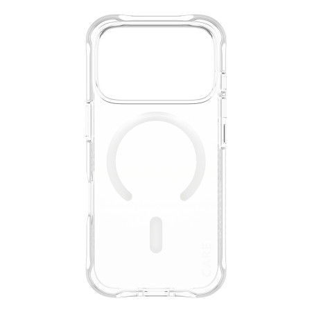 PanzerGlass CARE by ® Madingas dėklas Samba Permatomas su White MagSafe iPhone 17 Pro