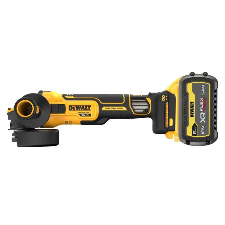 DeWalt DCG409VST1-QW kampinis šlifuoklis 125 mm 18V