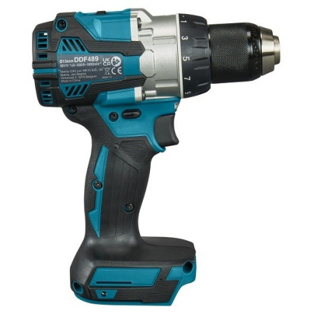 Makita DDF489Z gręžtuvas/suktuvas be akumuliatoriaus 18V 73/40Nm