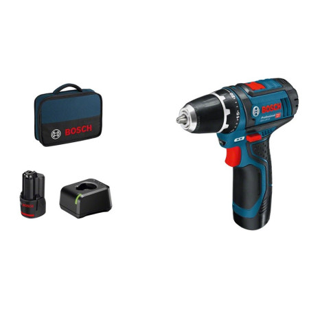 Bosch akumuliatorinis gręžtuvas 12V Li-Ion 1300 RPM