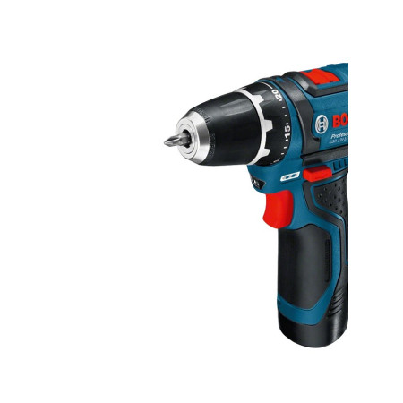 Bosch akumuliatorinis gręžtuvas 12V Li-Ion 1300 RPM