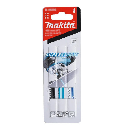 18 V elektrinis pjūklas be akumuliatoriaus + pjūklai DJV180ZX