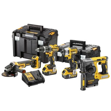 DEWALT DCK422P3T 18V Kombinuotų elektrinių įrankių rinkinys