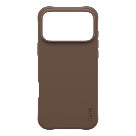 PanzerGlass CARE by Fashionable Case Samba Espresso su MagSafe iPhone 17 Pro Max mobiliojo telefono dėklas