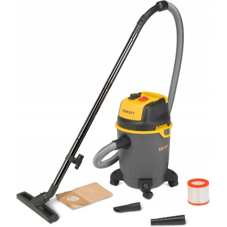 Stanley SXVC20PTE Pramoninis Dulkių Siurblys Juodas, Geltonas 1200 W