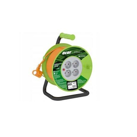 Acar PZ-4Z/OTM H05VV-F 20 m ištraukiamas ilginamasis kabelis 3G1.0