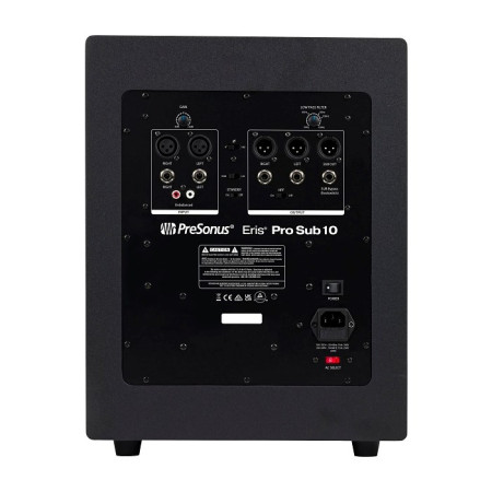 PreSonus Eris Pro Sub10 - Aktyvus žemųjų dažnių garsiakalbis