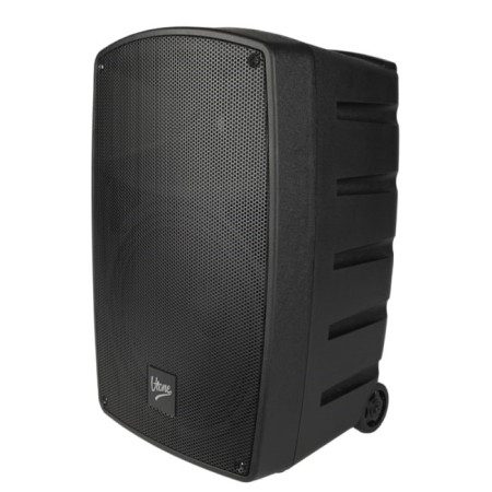 V-TONE BQ12 GO MP3 - Aktyvus 8 colių baterijomis maitinamas garsiakalbis su belaidžiu mikrofonu ir nuotolinio valdymo pultu, juo