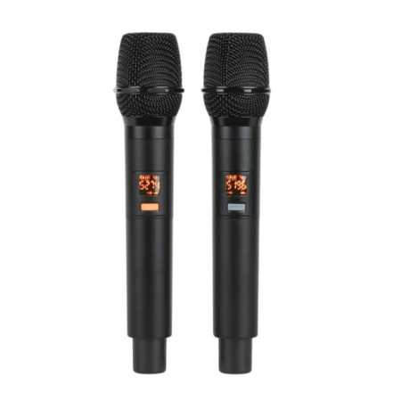 V-TONE BQ12 GO MP3 - Aktyvus 8 colių baterijomis maitinamas garsiakalbis su belaidžiu mikrofonu ir nuotolinio valdymo pultu, juo