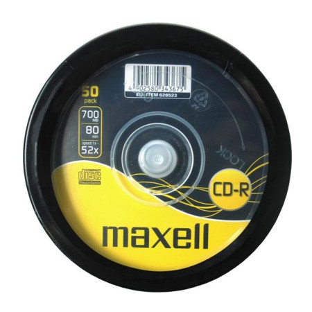 Maxell MAX27051 neįrašytas CD diskas CD-R 700 MB 50 vnt