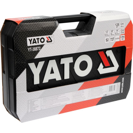 Yato YT-38872 mechanikos įrankių komplektas 128 įrankiai