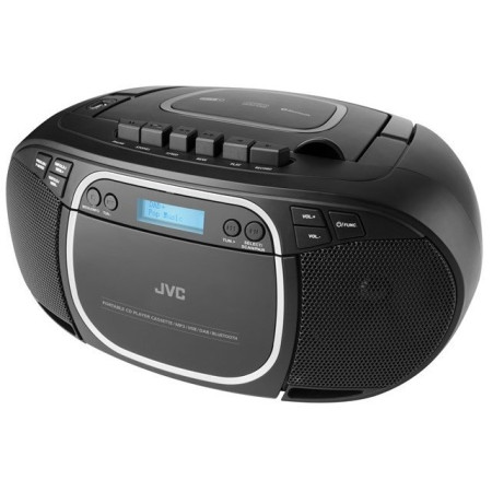 JVC RC-E561B-DAB nešiojamas CD grotuvas Juoda