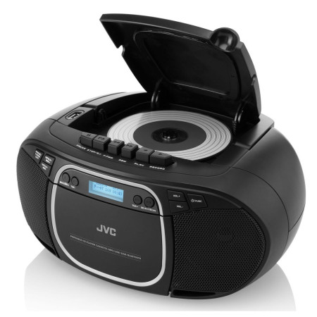 JVC RC-E561B-DAB nešiojamas CD grotuvas Juoda