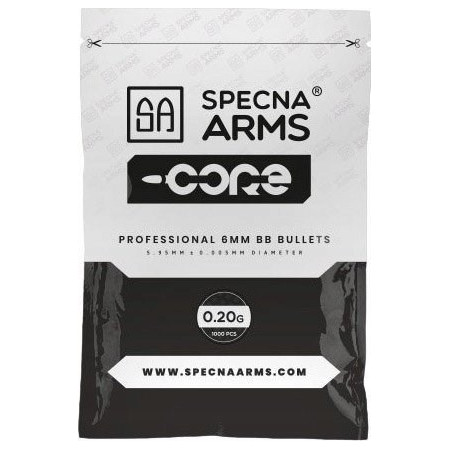 Specna Arms CORE 0,20 g BB šratai – 1000 vnt.