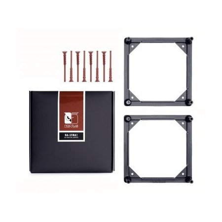 Noctua NA-SFMA1 kompiuterio aušinimo komponentas, universalus montavimo rinkinys, juodas, 2 vnt.