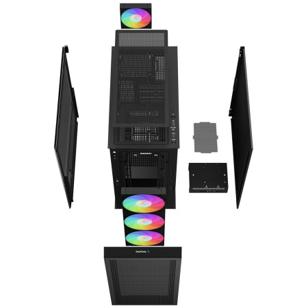DeepCool CH560 DIGITAL „Midi Tower“ Juoda
