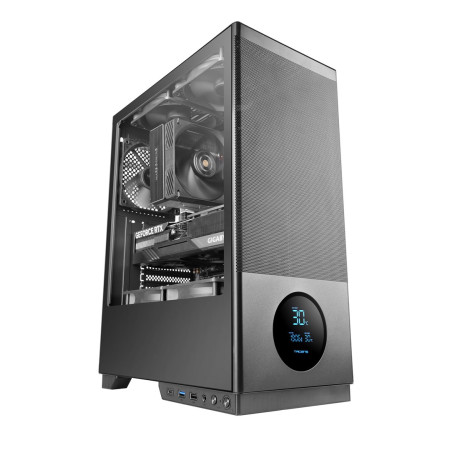 Tacens 2SAGITTA20 kompiuterio korpusas „Midi Tower“ Juoda
