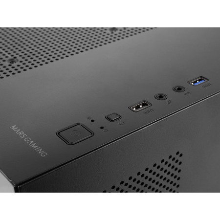 Mars Gaming MC-3TLITE „Mini Tower“ kompiuterio korpusas, Juoda